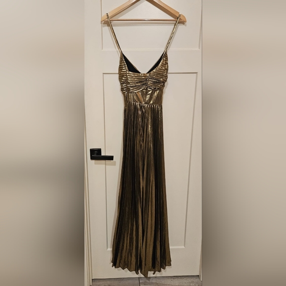 Banana Repulbic Raggiera Pleated Dress - Picture 2 of 2